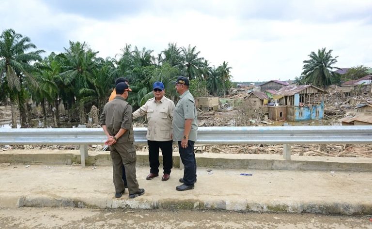 Prabowo Saksikan Kayu Gelondongan, Kerusakan Hutan Jadi Pemicu Bencana Lingkungan di Sumatera