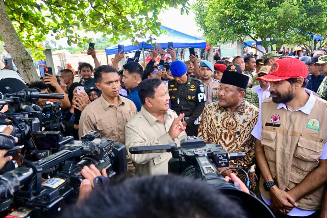 Presiden Prabowo Berkunjung di Aceh