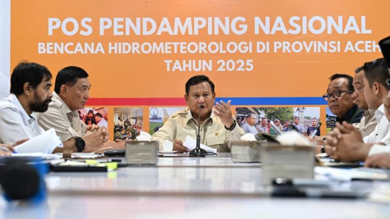 Prabowo Tegaskan Jangan Ada Korupsi Dana Bencana Sumatera