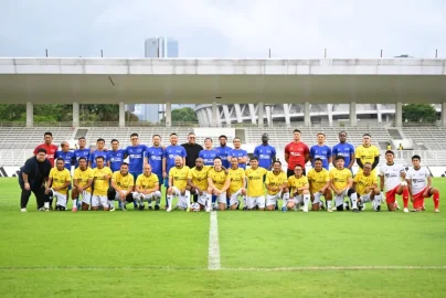 Laga Sepakbola Untuk Korban Bencana