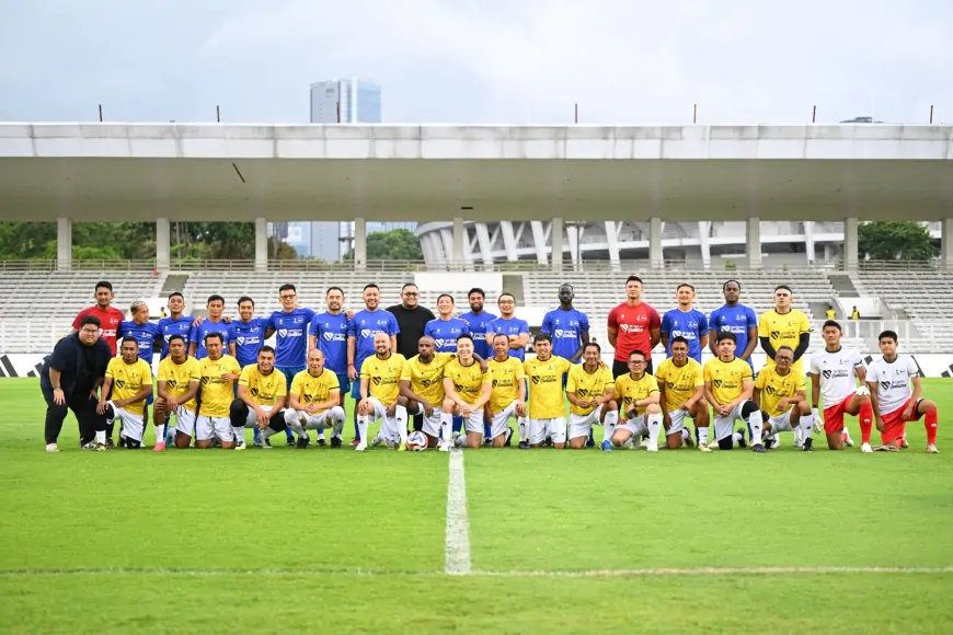 Laga Sepakbola Untuk Korban Bencana