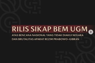 Pernyataan Sikap UGM