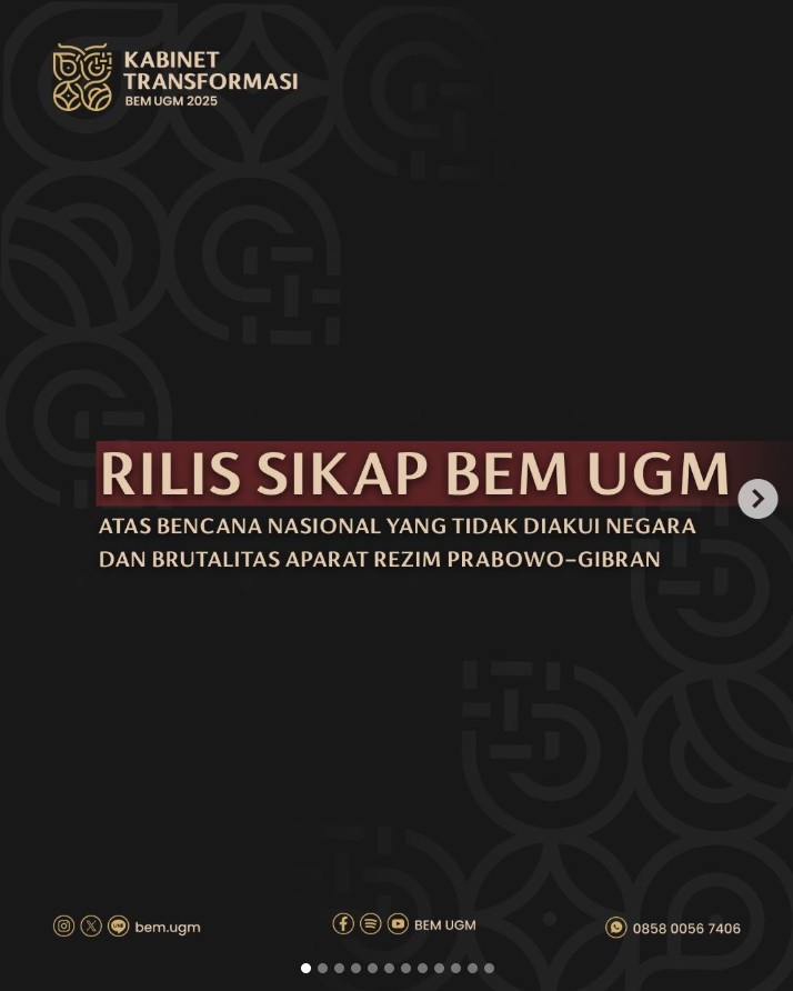 Pernyataan Sikap UGM
