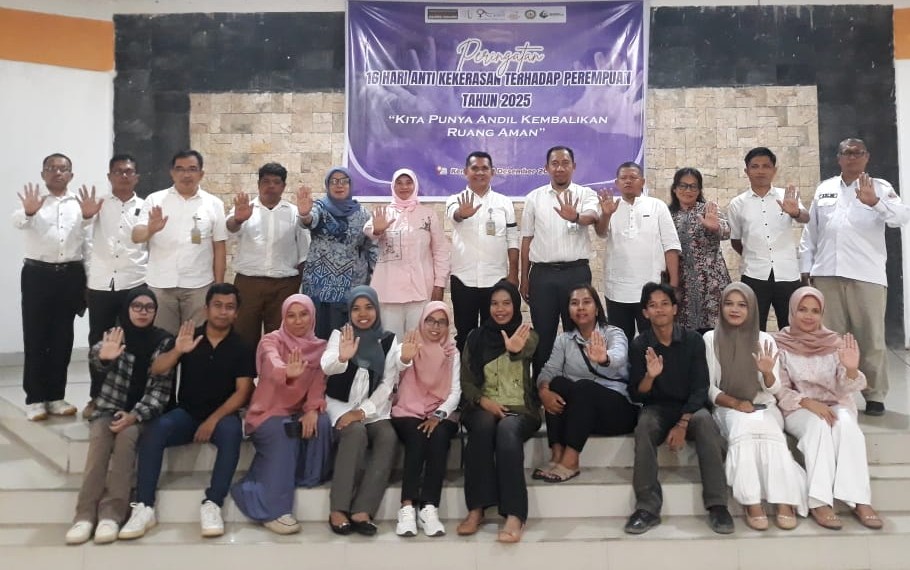 FIB UHO Bersama Koalisi Masyarakat Sipil Gelar Kampanye 16 Hari Anti Kekerasan terhadap Perempuan