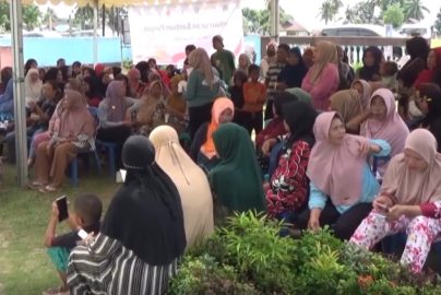 Warga Penerima Bantuan Pangan di Kota Kendari