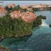 Kerusakan kawasan Pantai Kartika dan Pulau Senja di Moramo Konawe Selatan akibat aktivitas tambang batu gamping di wilayah pesisir.