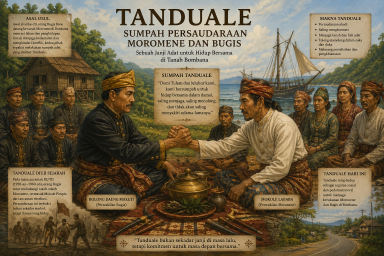 Tanduale : Sumpah Persaudaraan Moronene dan Bugis