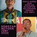 Kolase foto Lurah Poasia Zakir Muhamadong dan Lurah Talia Rachmat Aboe Kasim yang menjadi sorotan publik setelah dugaan pesta minuman keras dan pemesanan perempuan di Kantor Kelurahan Poasia, Kota Kendari.