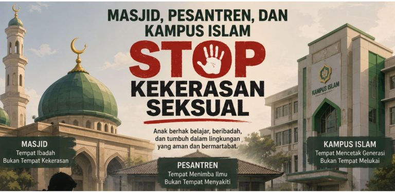 Stop Kekerasan Seksual di Mesjid, Pesantren, Kampus Islam di Sualwesi Tenggara